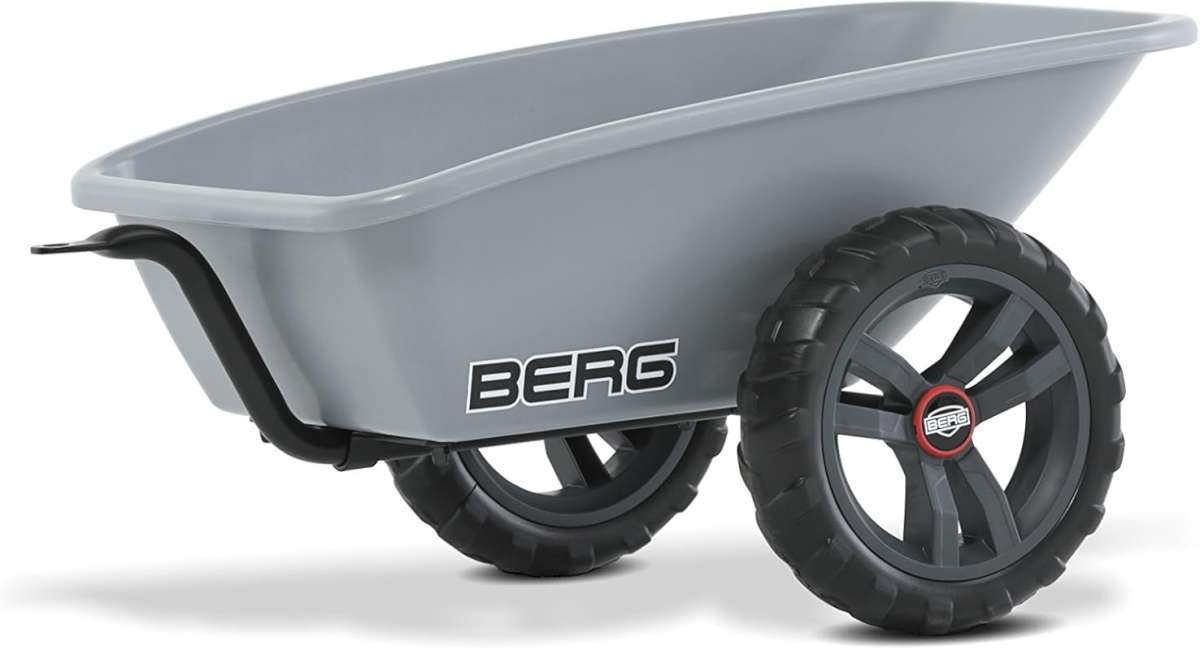 BERG Trailer S with Towbar for Buzzy Pedal Kart, Outdoor Toy Accessory