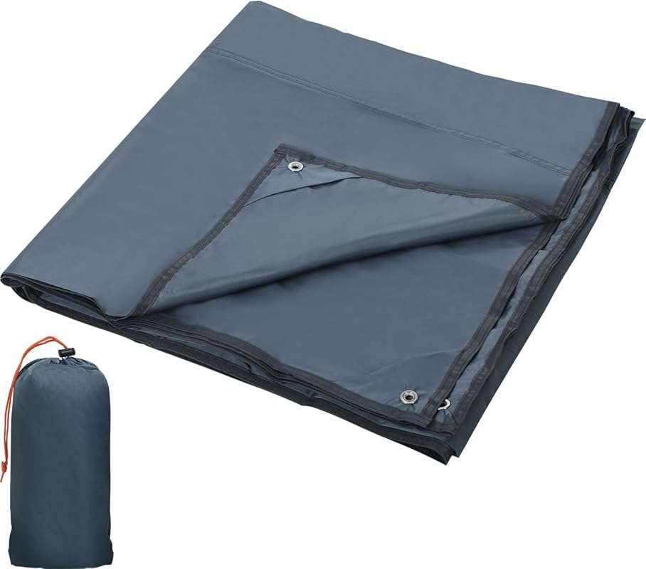 REDCAMP 4-in-1 Multifunctional Waterproof Camping Tarp - Tent Footprin
