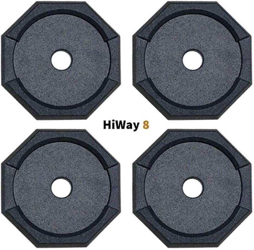 SnapPad HiWay RV Leveling Jack Pads - Permanent Stabilizers for HWH Sy