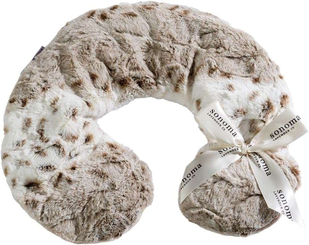 Sonoma Lavender Heatable and Chillable Neck Pillow with Removable Cover