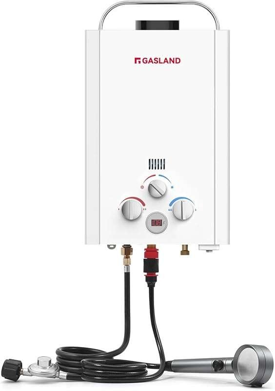 GASLAND BE158 CSA Certified 1.58 GPM Propane Tankless Water Heater, 41