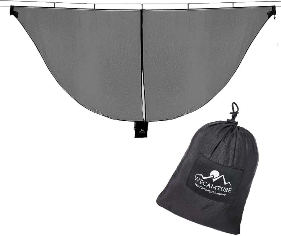 XL Hammock Bug Mosquito Net XL 11x4.6FT Polyester for 360 Protection w