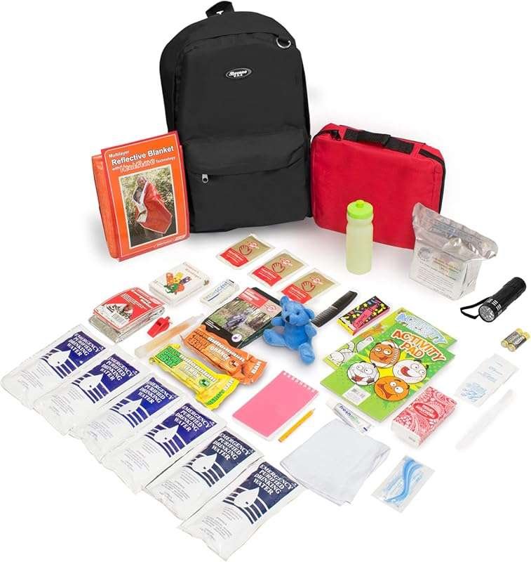 Emergency Zone Keep-Me-Safe Children's 72-Hour Emergency Survival Kit