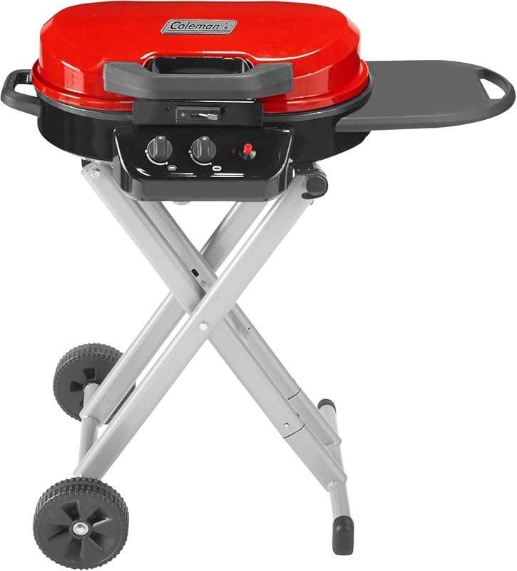 Coleman RoadTrip 225 Portable Propane Gas Grill: 2-Burner with Matchle