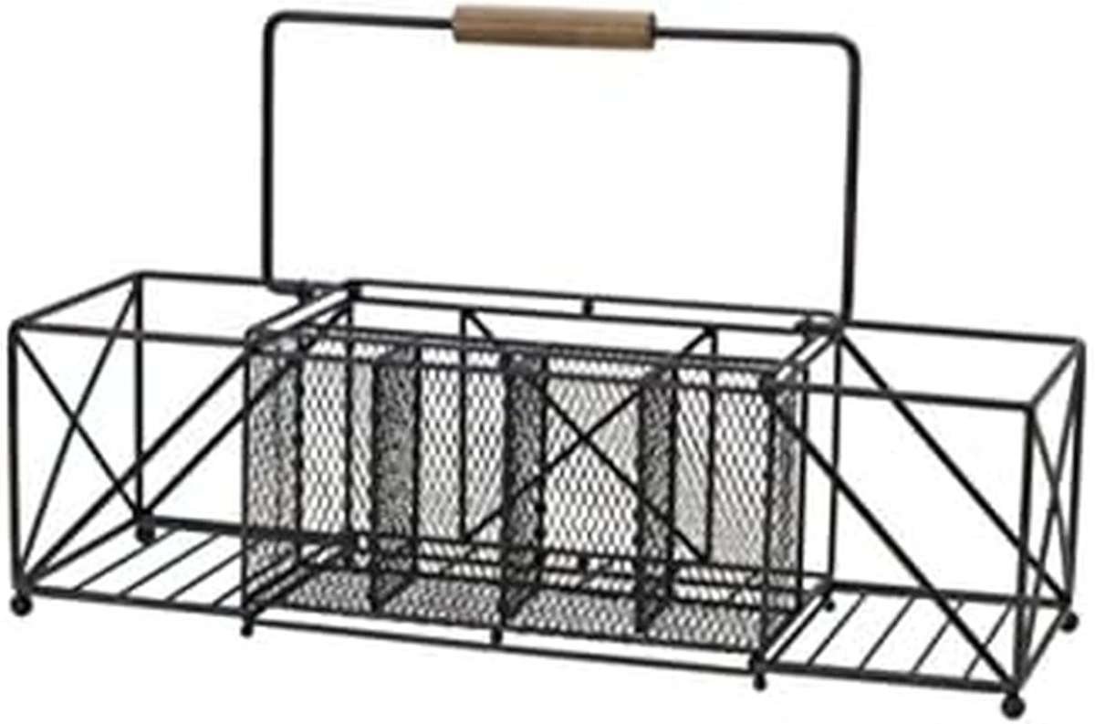 Gourmet Basics by Mikasa Baler Plate Napkin Holder, Large, Antique Bla