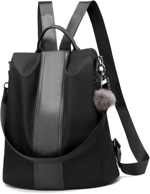 PINCNEL Waterproof Anti-Theft Nylon Women's Backpack Purse, Lightweigh