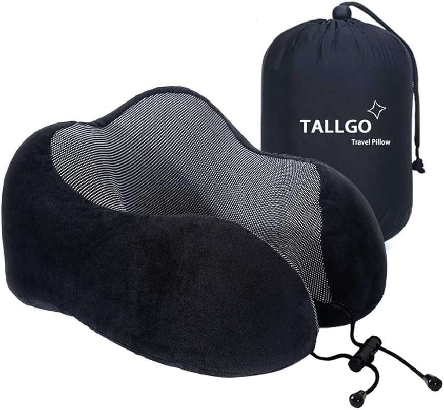 Travel Pillow: Best Memory Foam Neck Pillow for Sleeping Rest