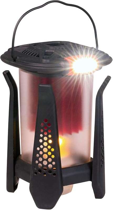 Thermoelectric Oil Lantern with LED Lights, Converts Heat to Electrici