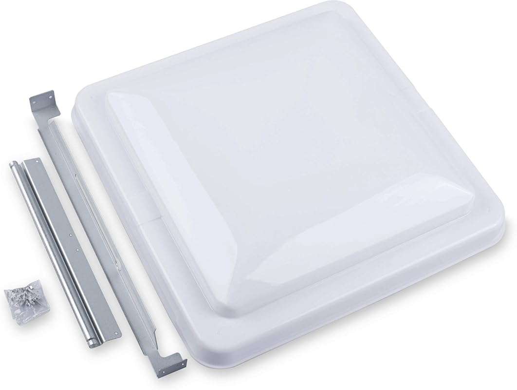 Camp'N 14.5 Inch Universal RV Roof Vent: OEM Lid Replacement for Trail