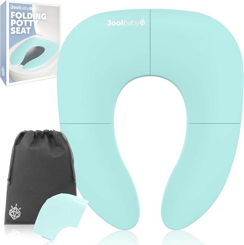 Jool Baby Folding Travel Potty Seat for Boys and Girls with Travel Bag