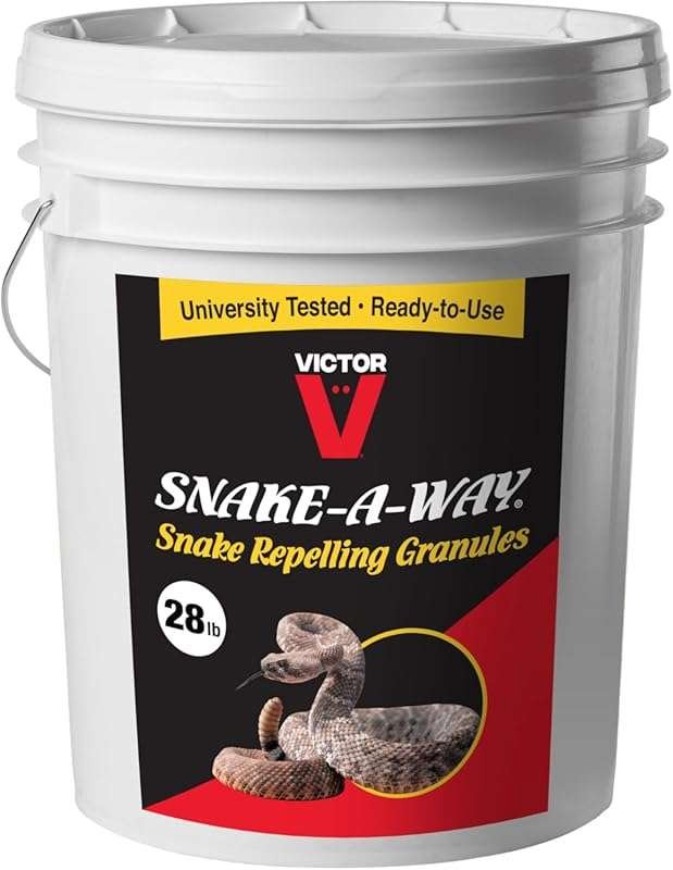 Victor Snake-A-Way VP362 Outdoor Granule Snake Repellent, 28 LBs - Rep