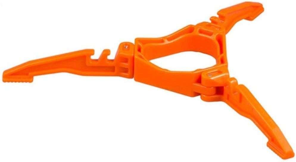 AOTU Foldable Camping Stove Fuel Can Stabilizer, Mini Outdoor Gas Tank Stand