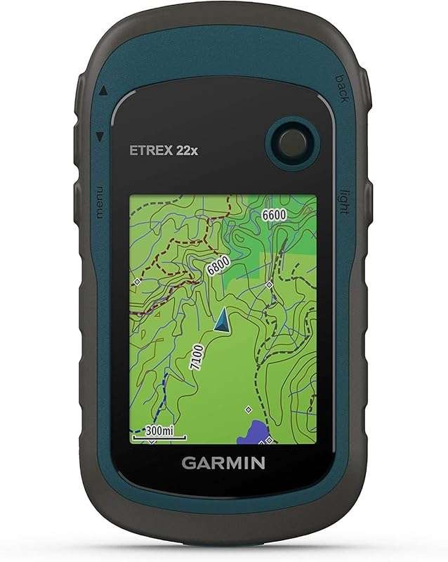 Garmin eTrex 22x Rugged Handheld GPS Navigator for Hiking and Outdoor
