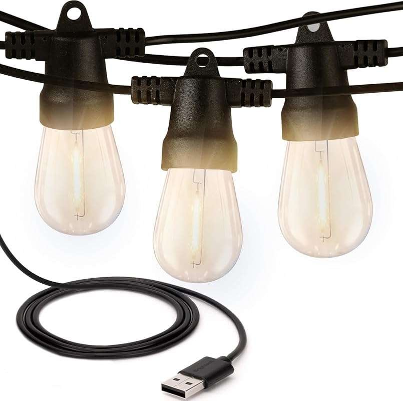 Brightech Ambience Pro 24ft USB Powered Commercial Grade Waterproof Pa