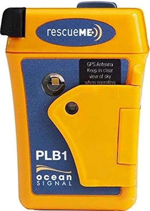 Ocean Signal rescueME PLB1 Personal Locator Beacon: Compact, 7-Year Ba