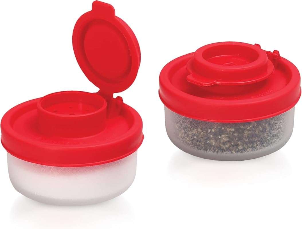 SIGNORAWARE Small Salt and Pepper Shakers: Moisture-proof, airtight, p