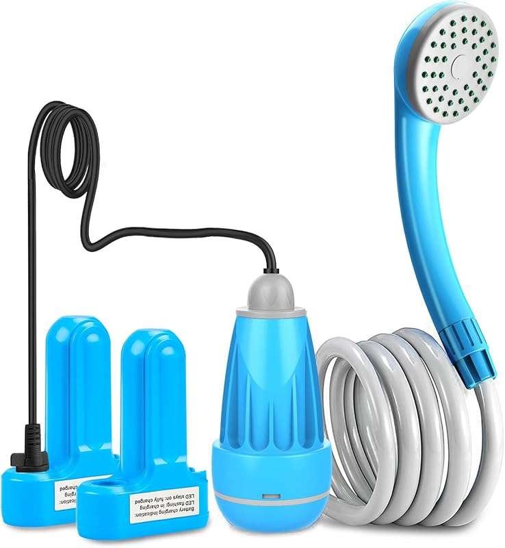 innhom Rechargeable Electric Portable Camping Shower Pump for Outdoor