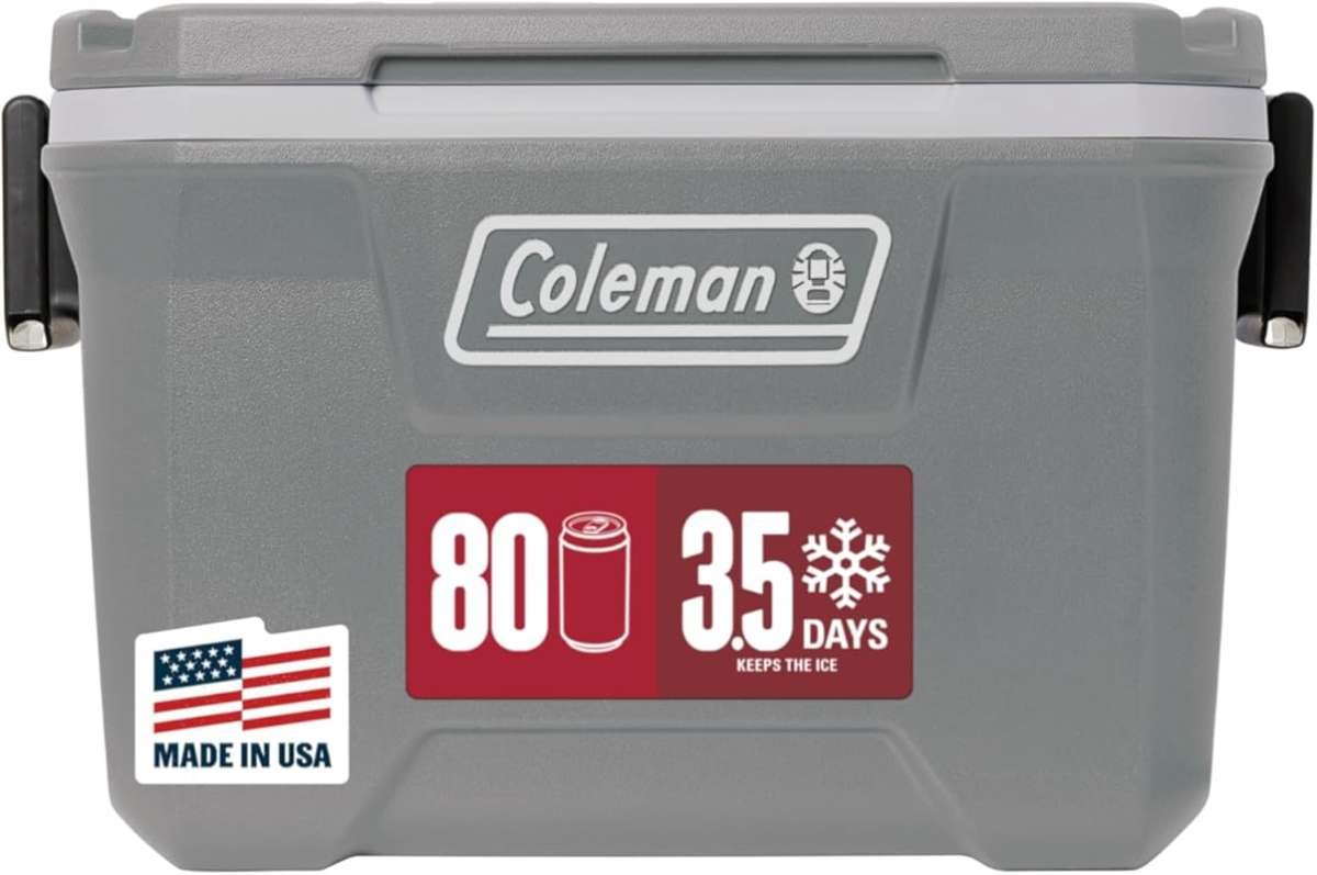 Coleman Classic Series Insulated Portable Hard Cooler - Keeps Ice Up t