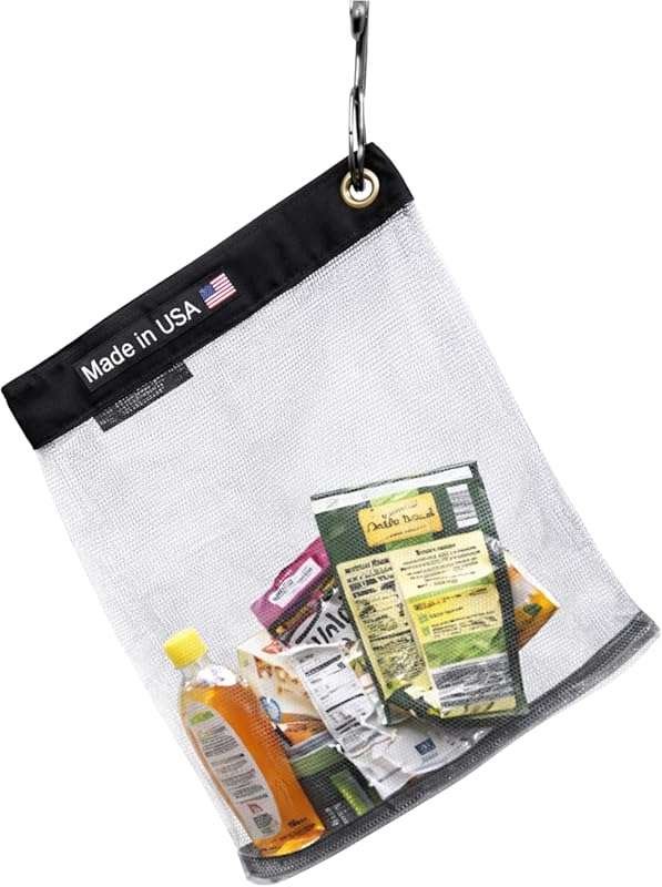 Ultralight Rodent Proof Bear Bag: Stainless Steel Mesh for Secure Camp