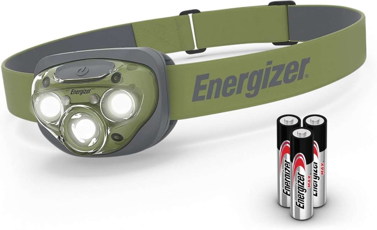 Energizer PRO LED Headlamp: High-Performance, IPX4 Water Resistant for