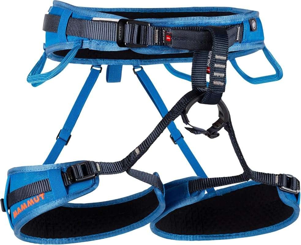 Mammut Ophir 3 Slide Adjustable Climbing Harness for Men - Lightweight