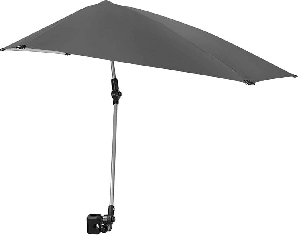 Sport-Brella Versa-Brella SPF 50+ Adjustable Umbrella with Universal C