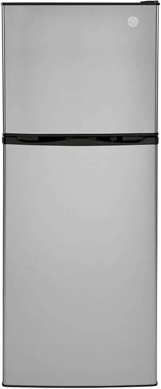 GE 9.8 Cu. Ft. 12 Volt DC Top-Freezer Refrigerator for Efficient Home 
