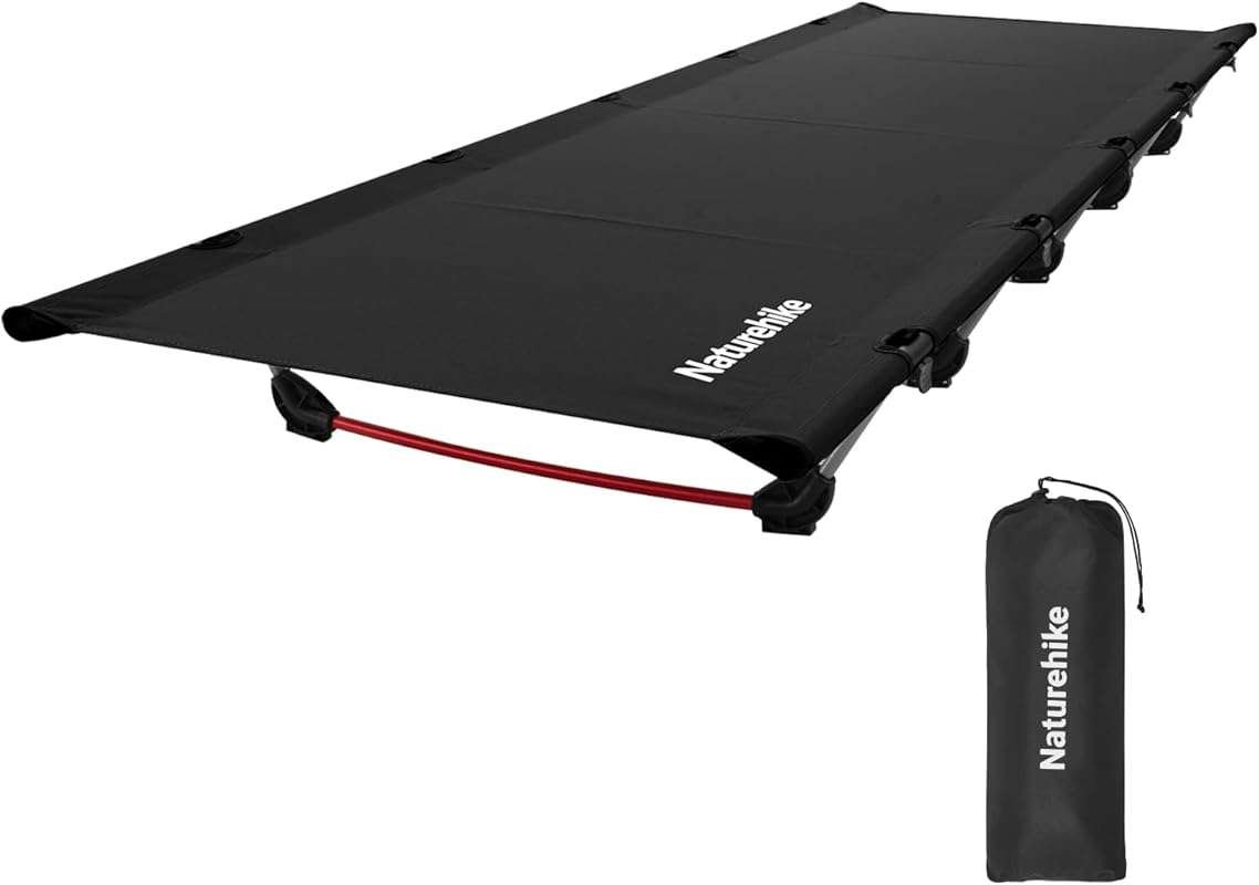 Naturehike GreenWild Camping Cot, Ultralight Folding Backpacking Cot, 
