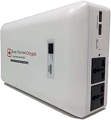 Zopec Explore Portable Oxygen CPAP Battery for Uninterrupted Sleep, Wo
