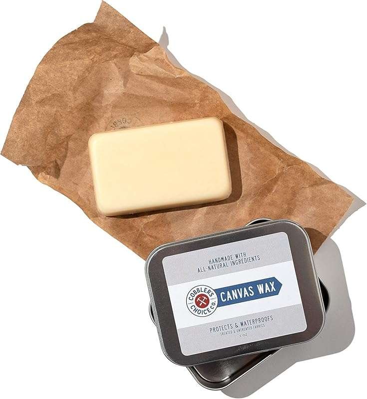 Cobbler's Choice Canvas Wax: All-Natural Textile Protection from Wind,