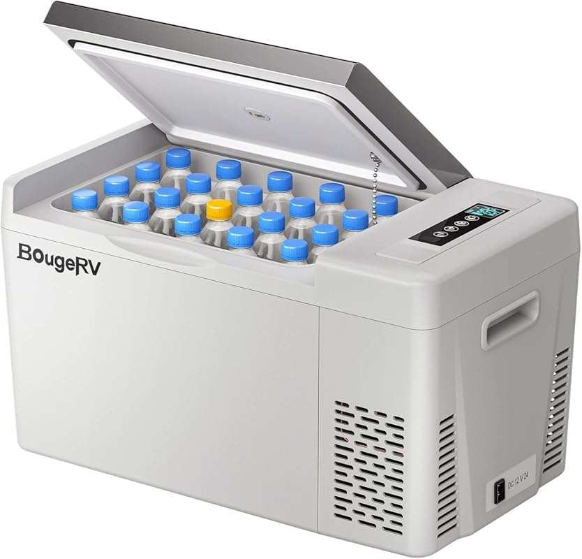 BougeRV 12 Volt Portable Refrigerator Freezer Cooler