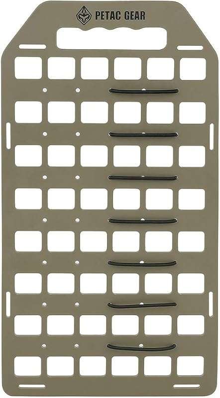 PETAC GEAR Rigid Insert MOLLE Panel: Organize Tactical Gear, Pouches, 