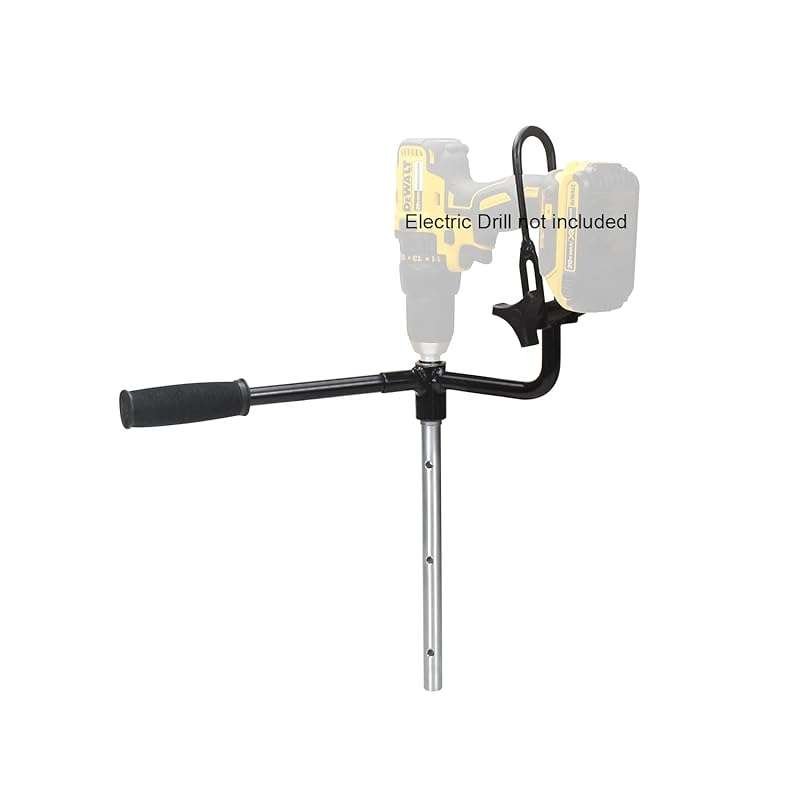 E-Drill Universal Adapter with 14-Inch Extension for Ice Fishing Auger