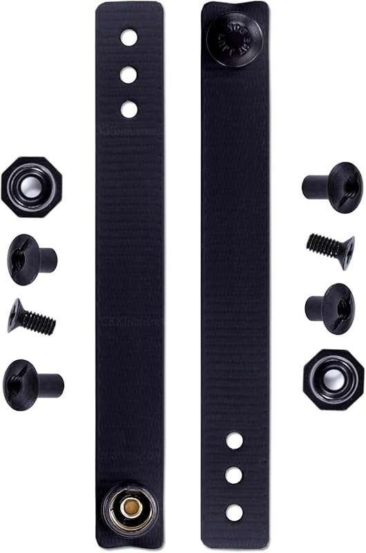 IWB Soft Belt Loops with Pull-The-Dot Snaps - Adjustable Fit for 1.25