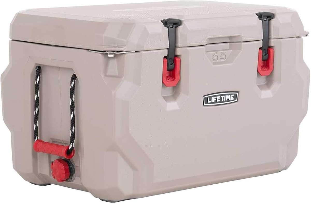 Lifetime High-Performance Hard Cooler Ice Chest for Camping, Fishing,