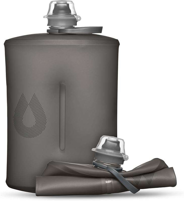 HydraPak Stow Collapsible Water Bottle: Ultralight, Leak-Proof, Filter