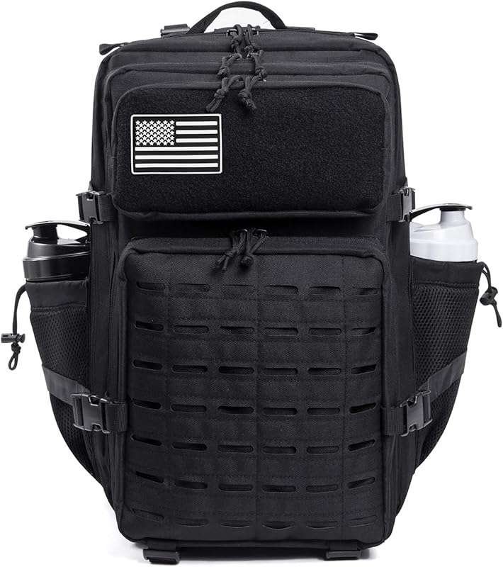QT&QY 25L/35L/45L Military Tactical Molle Backpack for Men