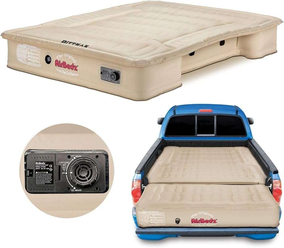 Pittman Outdoors AirBedz Mattress - Truck Bed Air Mattress, Full Size