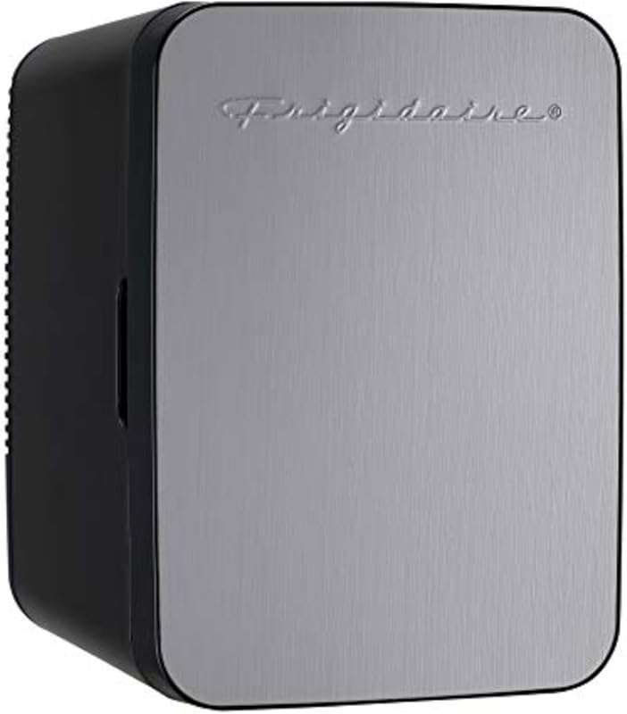 Frigidaire 10L Brushed Stainless Mini Portable Fridge Cooler, 15 Cans 