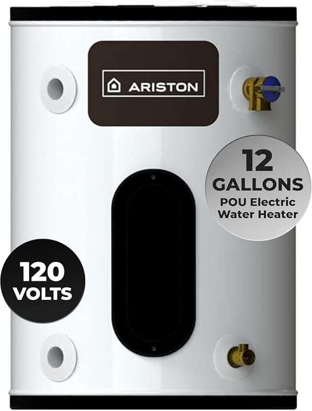 12 Gallon, 120V – Ariston Electric Water Heater – Compact Point of Use