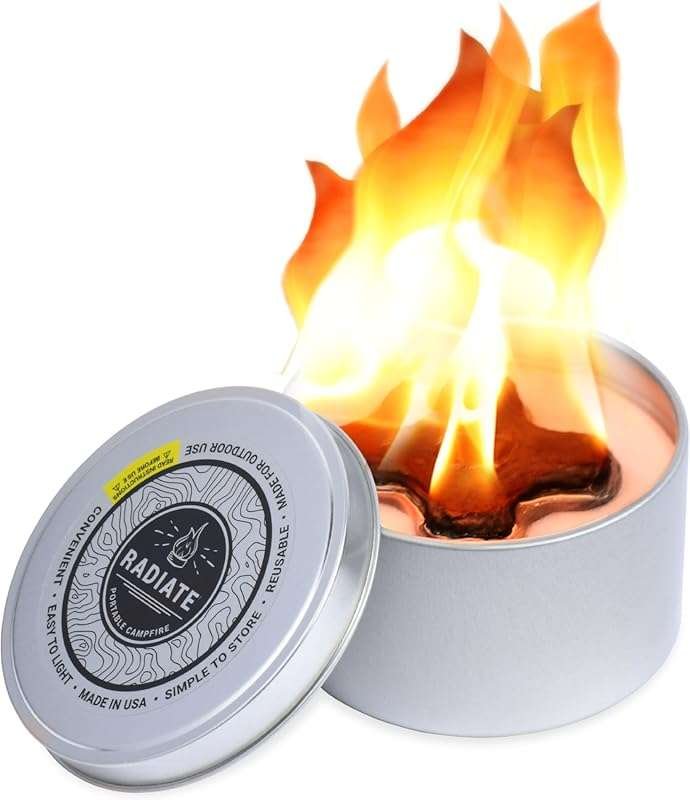 Radiate Portable Campfire: The Go-Anywhere Outdoor Fire Pit - Portable