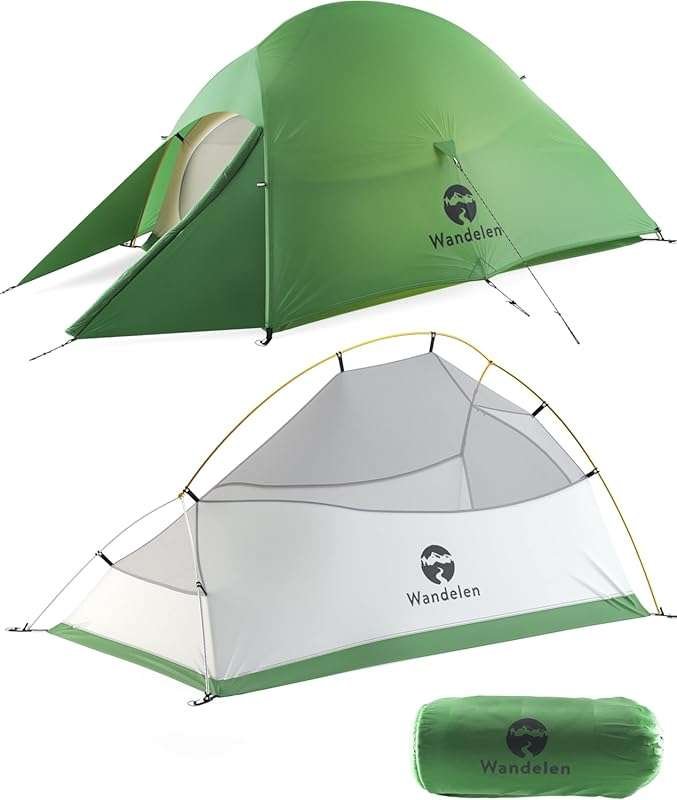 Appalachian Lightweight 2 Person Backpacking Tent: Easy setup, 3-seaso