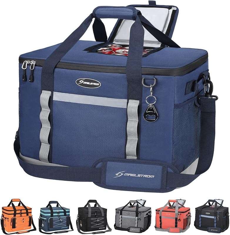 Maelstrom Collapsible Soft Cooler Bag, 35-75 Cans, Leakproof Portable 