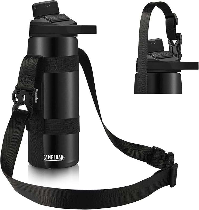 EasyAcc Universal Water Bottle Holder Sling with Strap & Carabiner for