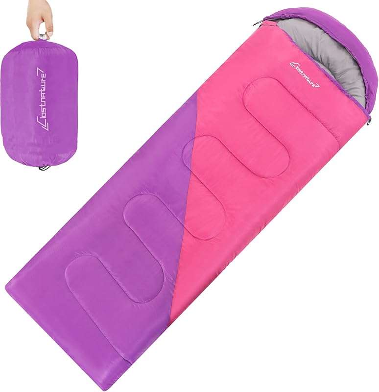 Clostnature Lightweight Sleeping Bag for Adults and Kids, Ideal for Co