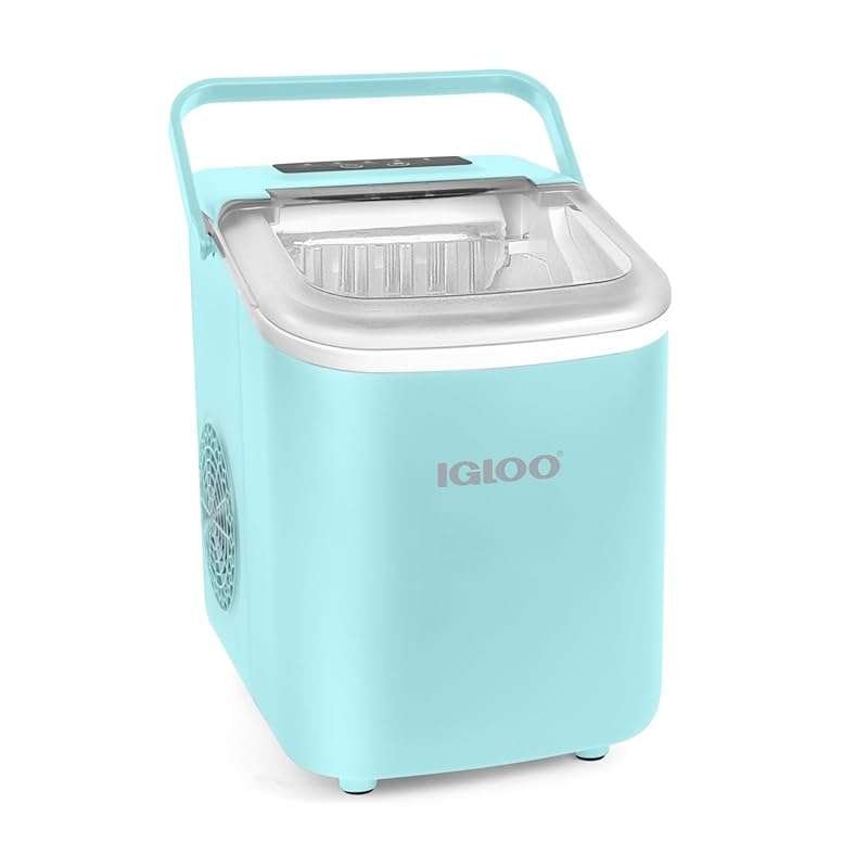 Igloo Portable Electric Countertop Ice Maker, 26 Pounds per Day, Self-