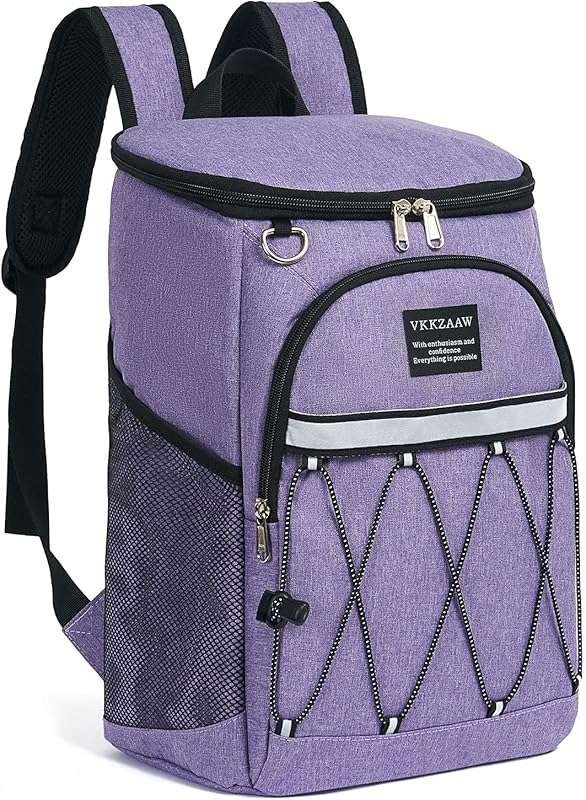 Insulated 26-Can Backpack Cooler, Leakproof & Waterproof for Beach, Ca