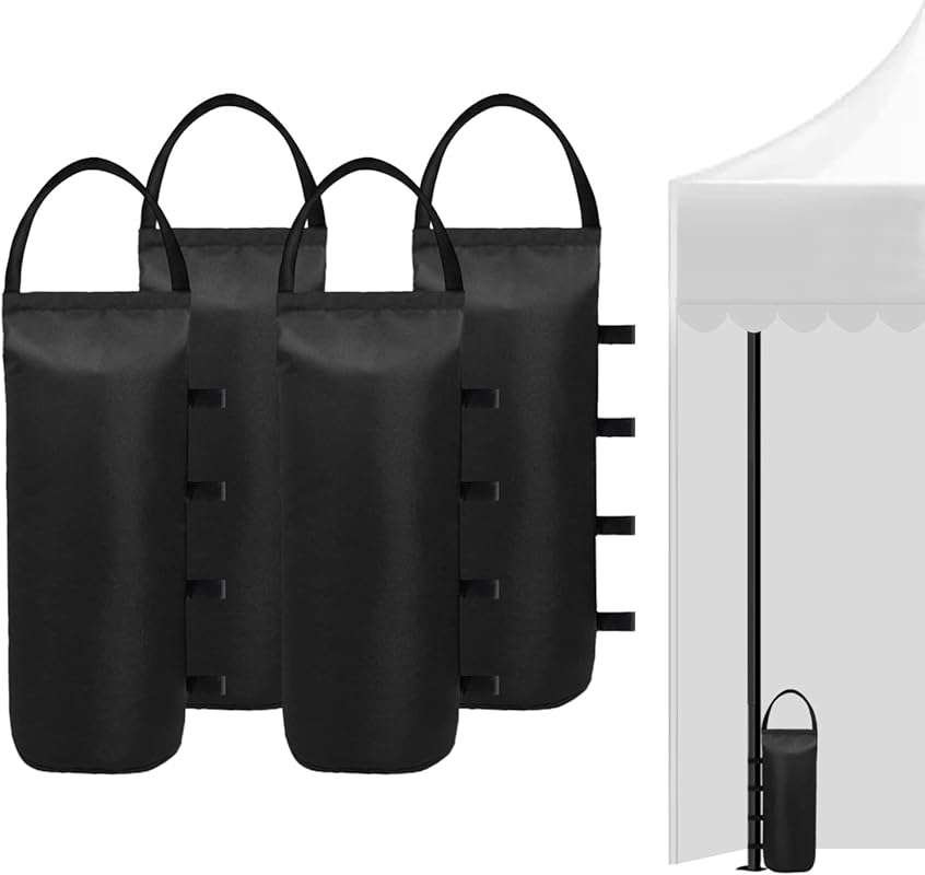 112 LBS 4-Pack Heavy Duty Canopy Weights Sand Bags for Tents, Gazebos,