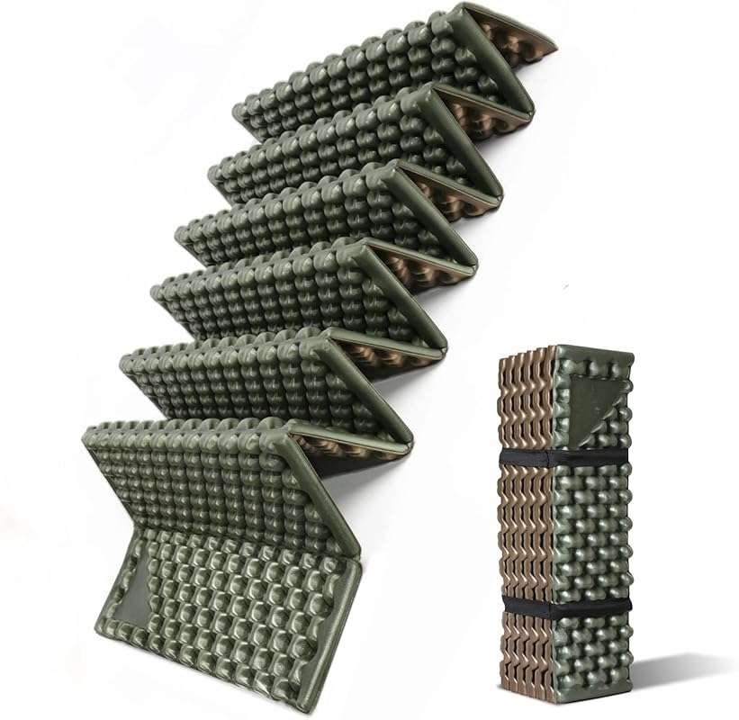 Ultralight Foam Camping Pads for Hiking, Waterproof Soft Mattress, Wid