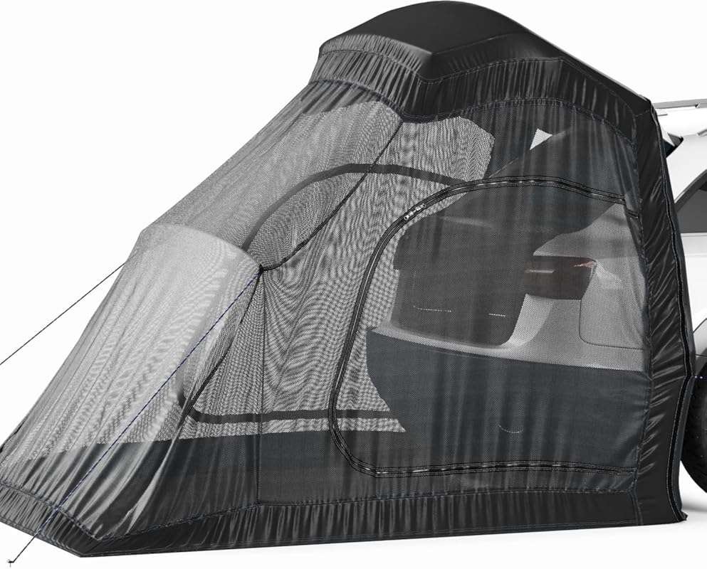 Universal SUV Tent: Spacious Car Attachment for Camping, Tailgate Use